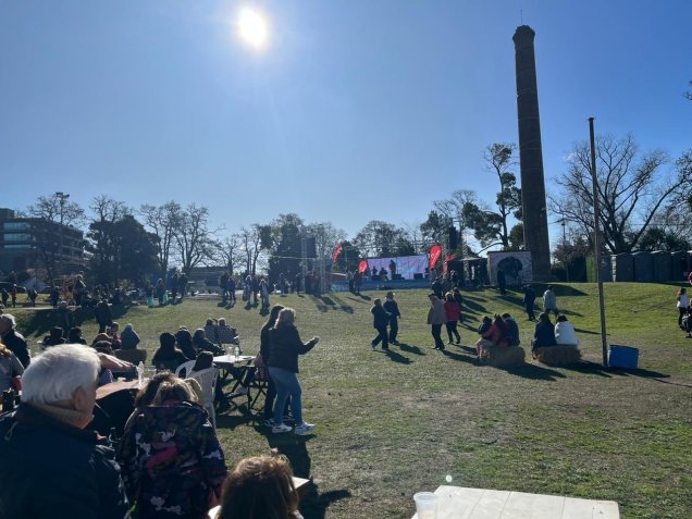 Con una gran convocatoria, comenzó la Kermesse Rural